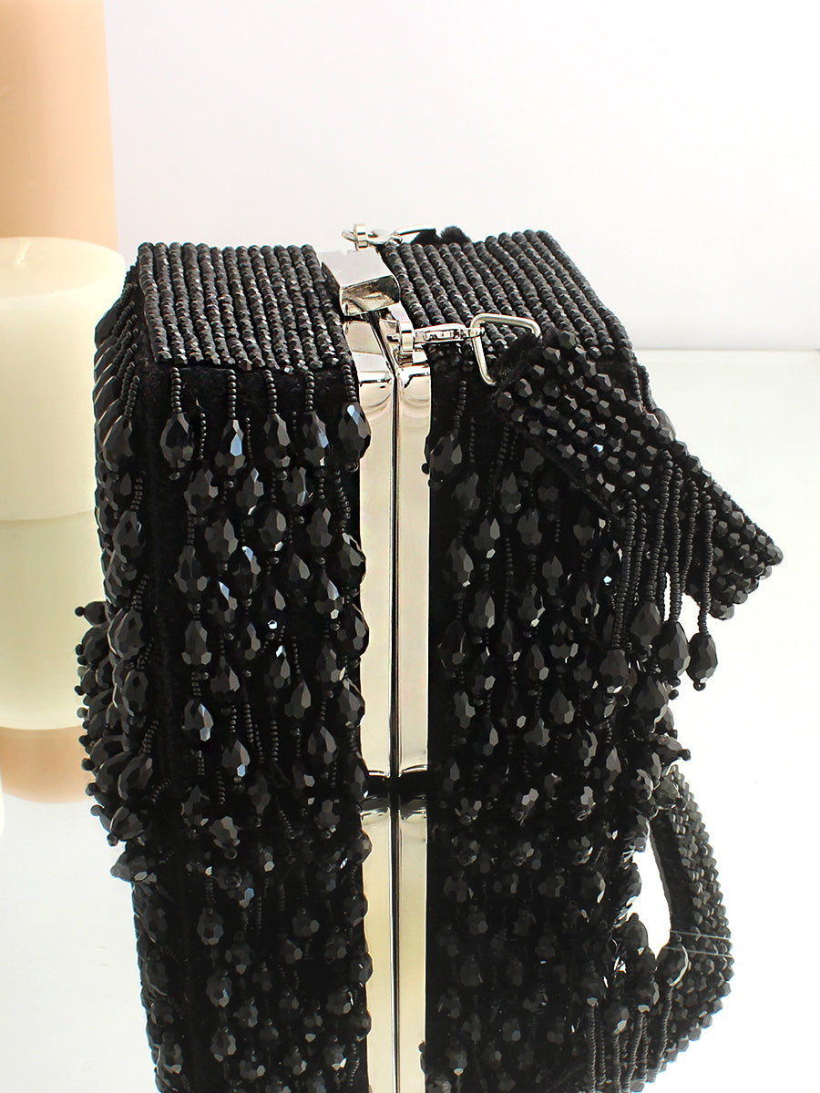 Mirasa Clutch Bag-Black