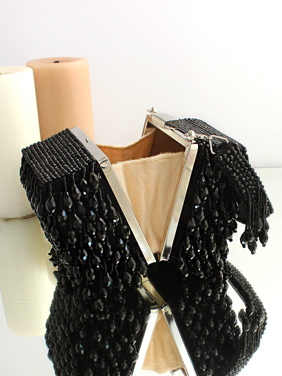 Mirasa Clutch Bag-Black