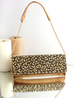 Noshin Clutch Bag-Antique Gold