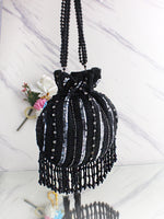 Tavisha Potli Bag-Black