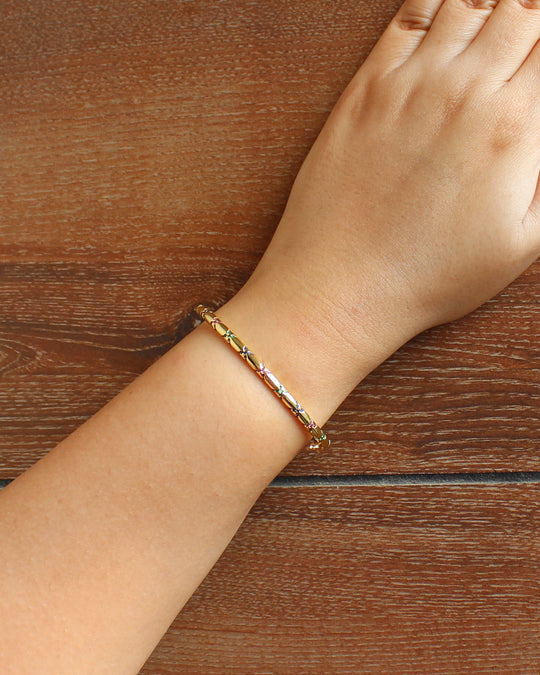 Misha Bangle Bracelet-Gold