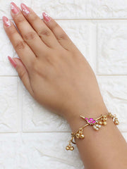 Devina Bangle/ Bracelet-Hot Pink
