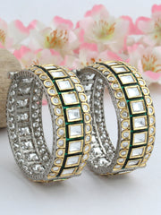 Kuwait Bangle Set-Metallic