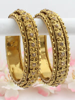 Eleena Bangle Set-Gold