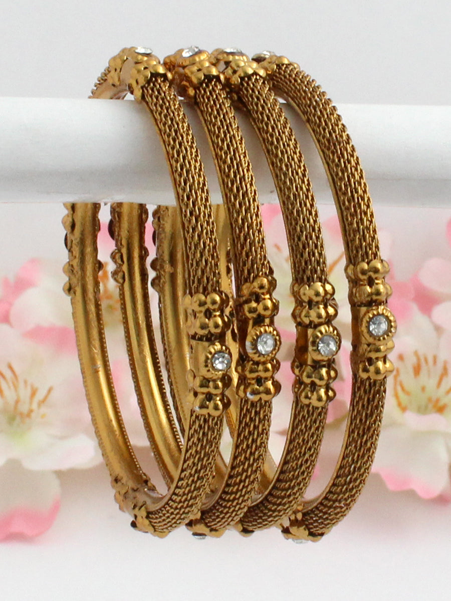 Bilqis Bangle Set-Gold