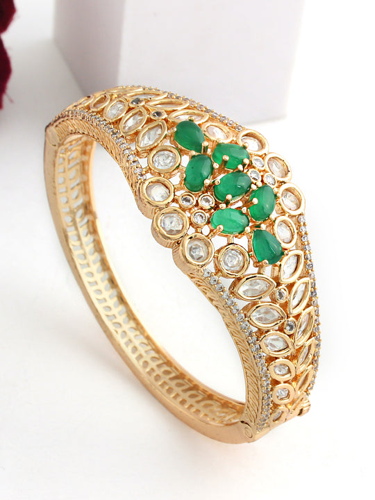 Divya Bangle Bracelet-Green