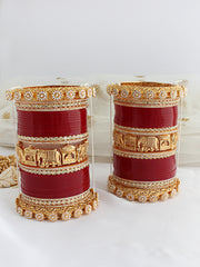 Barat Bridal Choora Bangle Set
