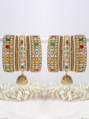 Ayeza Bangle Set / Stack-Multicolor