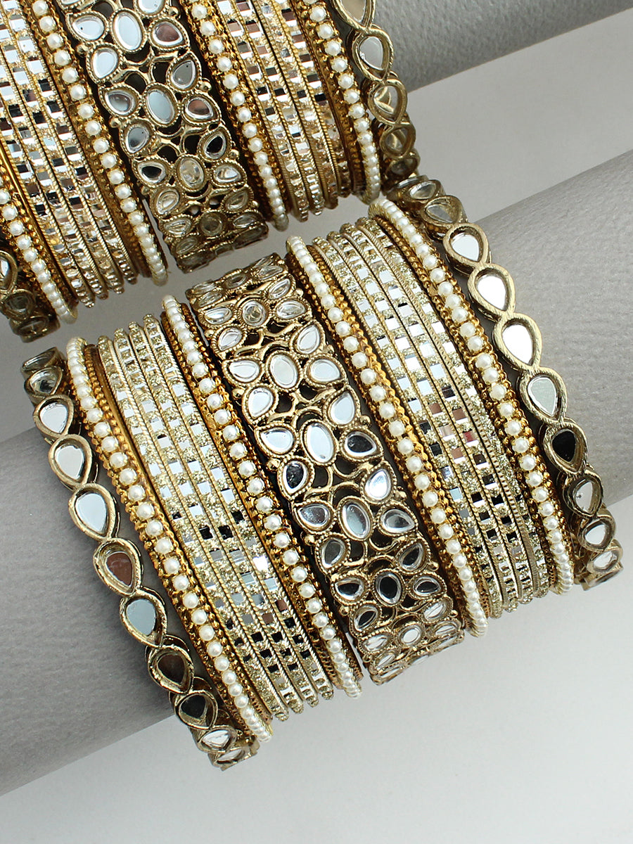 Zafira Bangle set / Stack-Gold 
