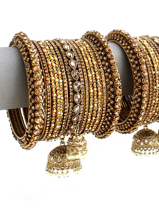 Shaiba Bangle Set / Stack-Gold