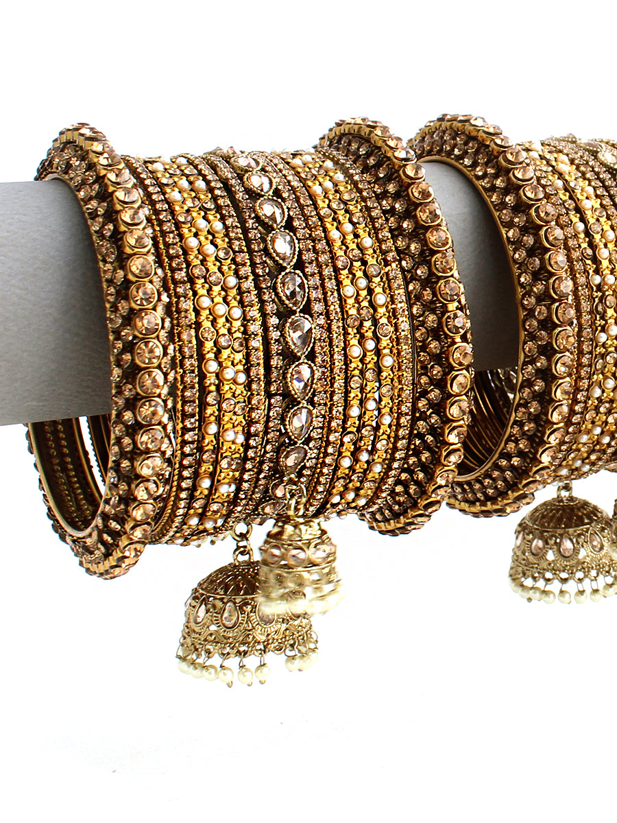 Shaiba Bangle Set / Stack-Gold