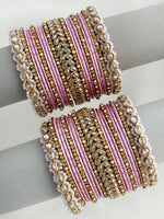 Rimzah Bangle set / Stack-Pink 
