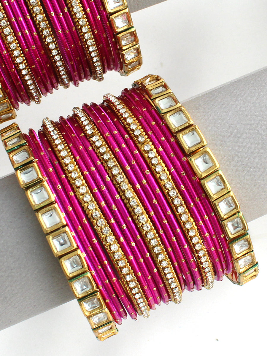 Ayushi Bangle Set/ Stack