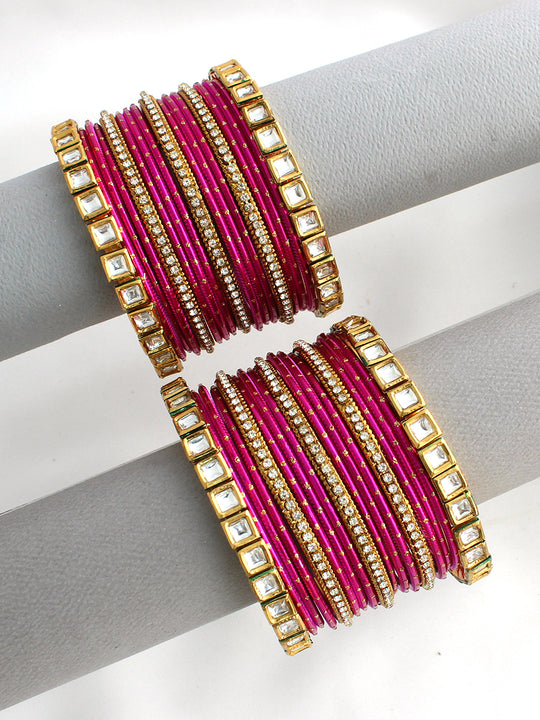 Ayushi Bangle Set/ Stack