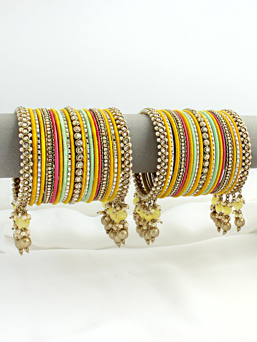 Vihana Bangle Set / Stack-Multicolor