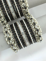 Gargi Bangle Set / Stack-Black 