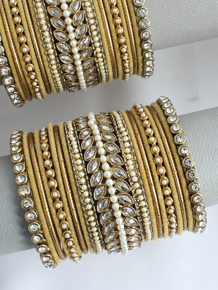 Inaya Bangle Set  / Stack -Gold
