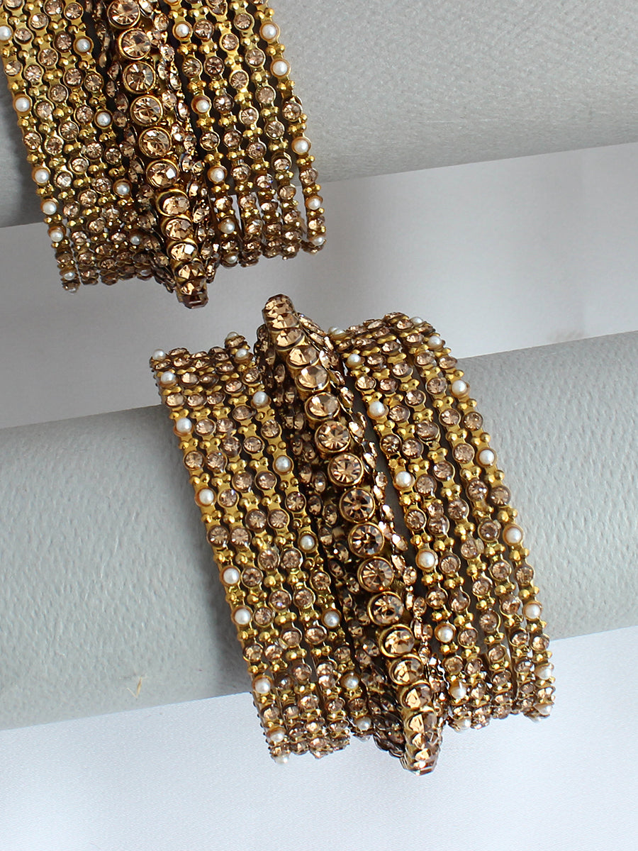 Sukanya Bangle Set / Stack-Gold'