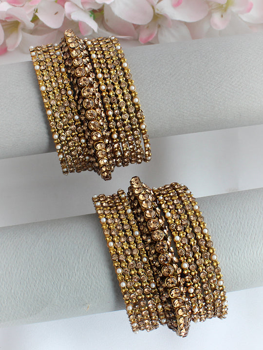 Sukanya Bangle Set / Stack-Gold
