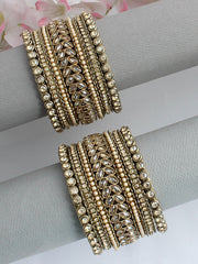 Sanaya Bangle Set / Stack-Gold 