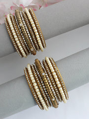 Sidra Bangle Set / Stack-Gold
