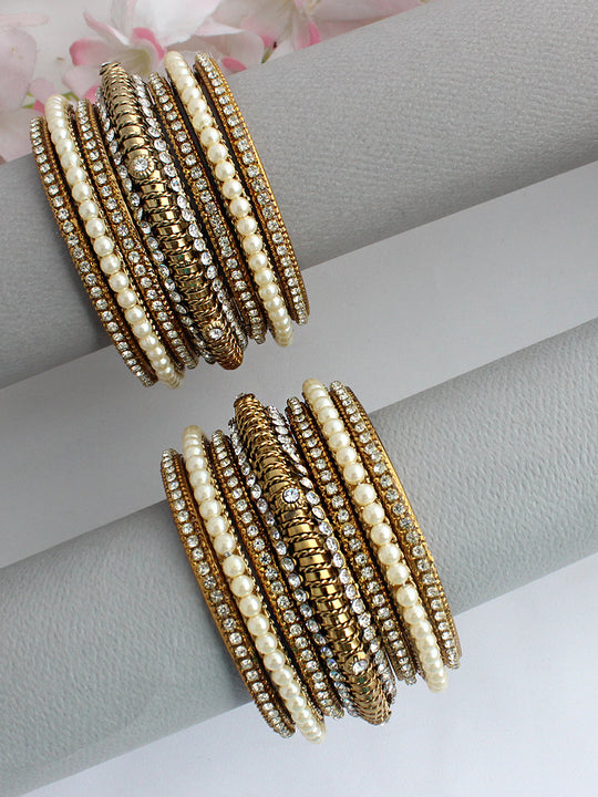 Sidra Bangle Set / Stack-Gold