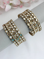 Kanak Bangle set-Antique Gold 