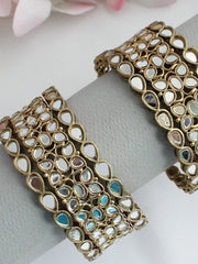 Kanak Bangle set-Antique Gold 