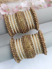 Zarika Bangle set-Gold 