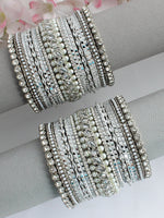 Yasmin Bangle set-Silver