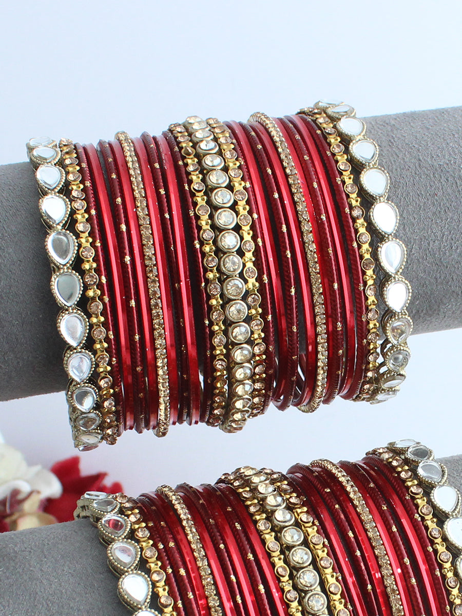 Zeenat Bangle Set / Stack