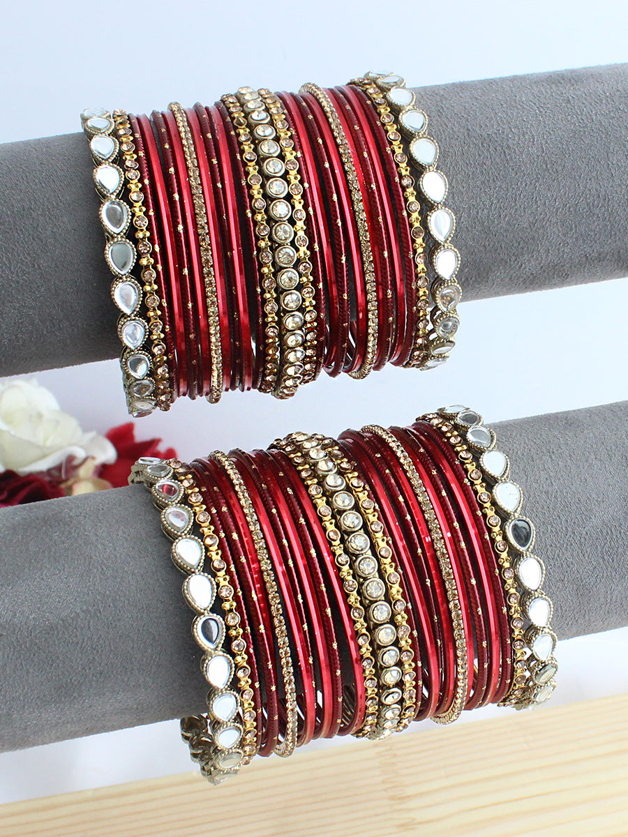 Zeenat Bangle Set / Stack
