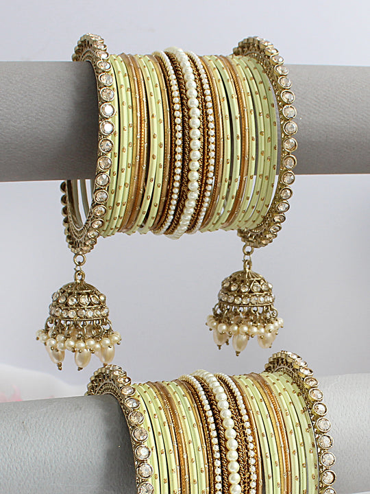 Sanmita Bangle Set / Stack-Ivory