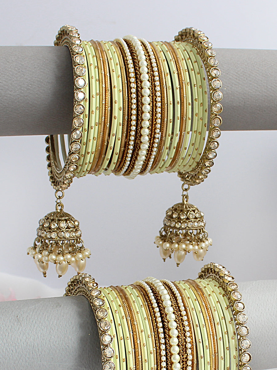 Sanmita Bangle Set / Stack-Ivory