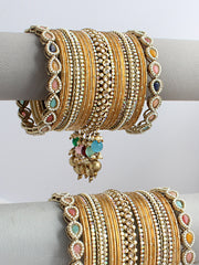 Somika Bangle Set / Stack-Multicolor