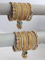 Somika Bangle Set / Stack-Multicolor