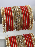 Husna Bangle Set / Stack-Red
