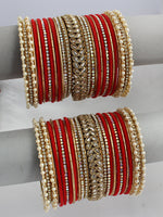 Husna Bangle Set / Stack-Red
