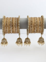 Nitika Bangle Set / Stack-Gold