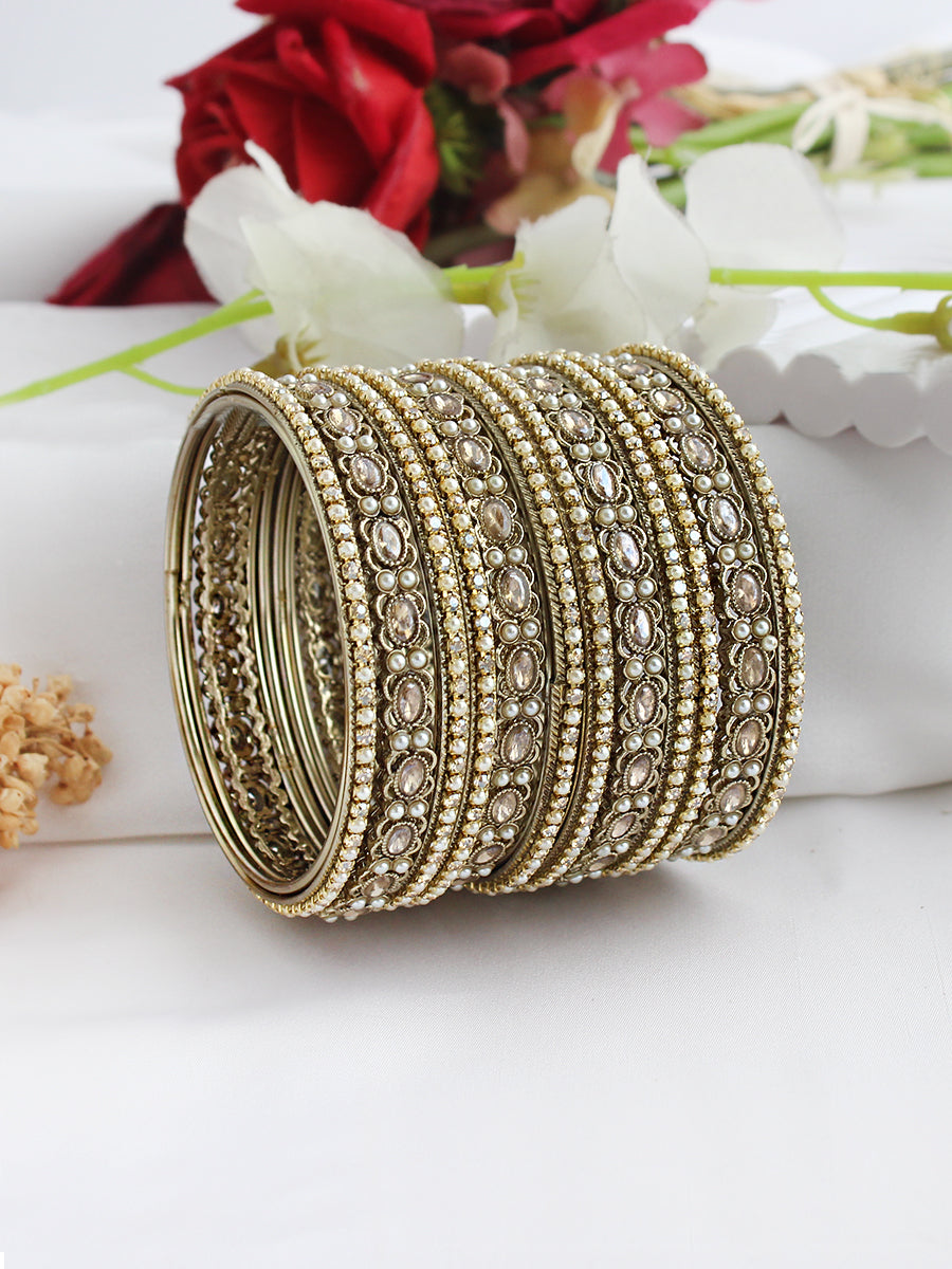 Sehar Bangle Set / Stack-Gold