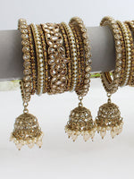 Vihani Bangle Set / Stack-Gold