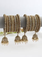 Zareen Bangle Set / Stack-Gold