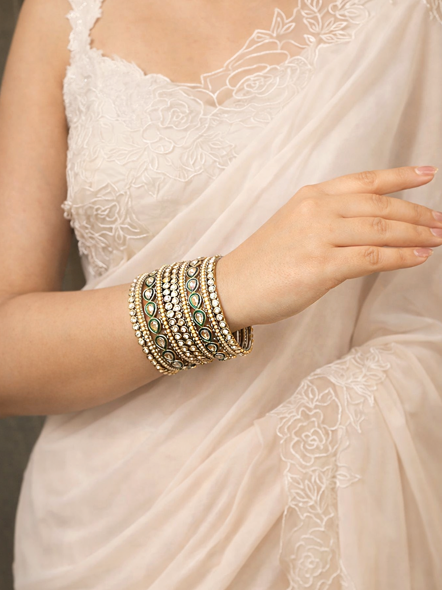 Dhruvi Bangle Set / Stack