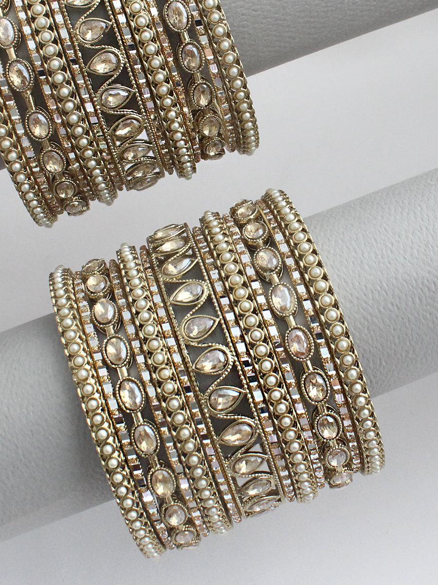 Mishka Bangle Set / Stack-Gold