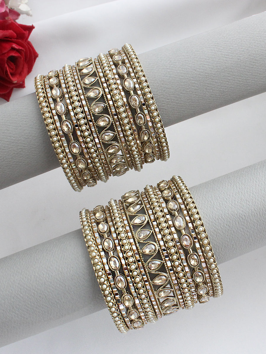Mishka Bangle Set / Stack-Gold