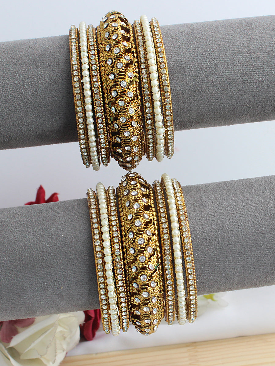 Sidra Bangle Set / Stack-Gold