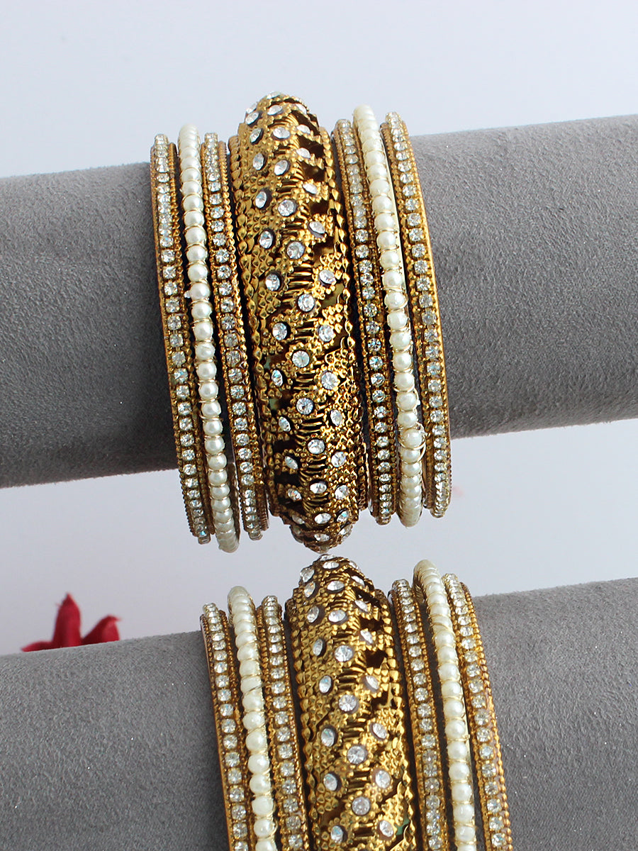 Sidra Bangle Set / Stack-Gold