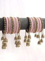 Himangi Bangle Set-Pastel Pink
