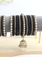 Shyamli Bangle Set / Stack-Black