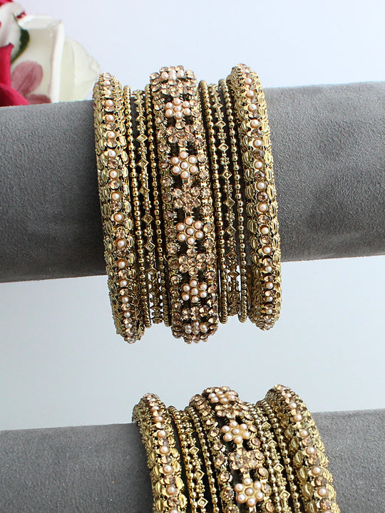 Sukanya Bangle Set / Stack-Gold
